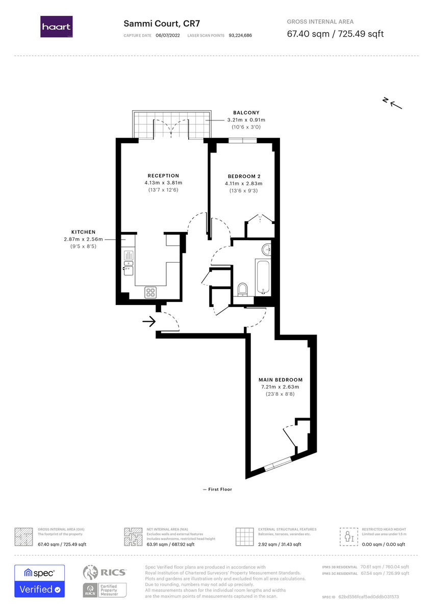 Parchmore Road, Thornton heath floorplan