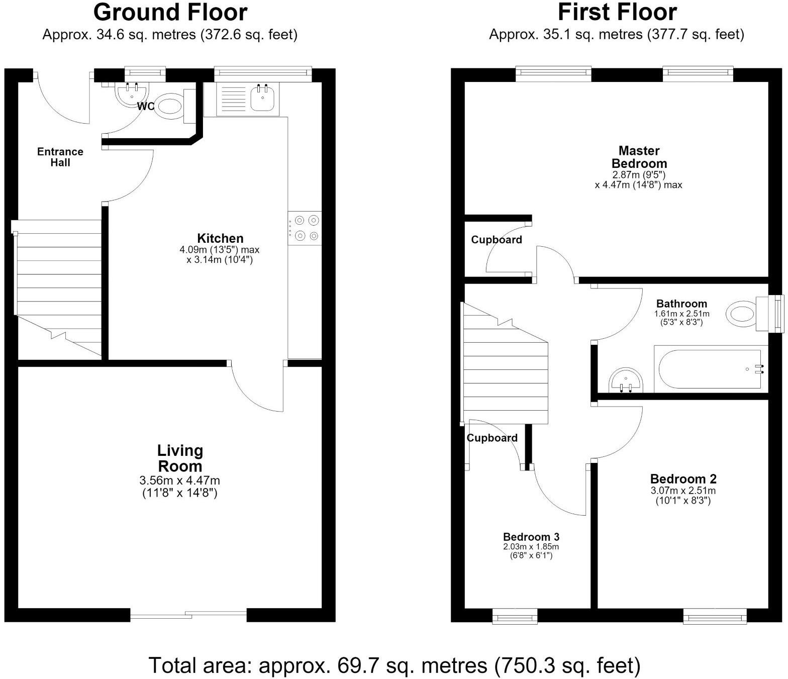 Beck Bridge Lane, Bradford floorplan