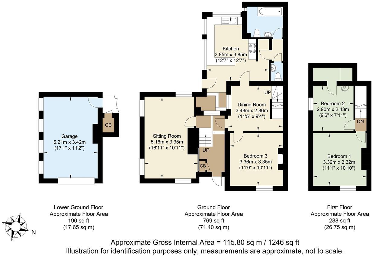 Cudham Lane South, Cudham floorplan