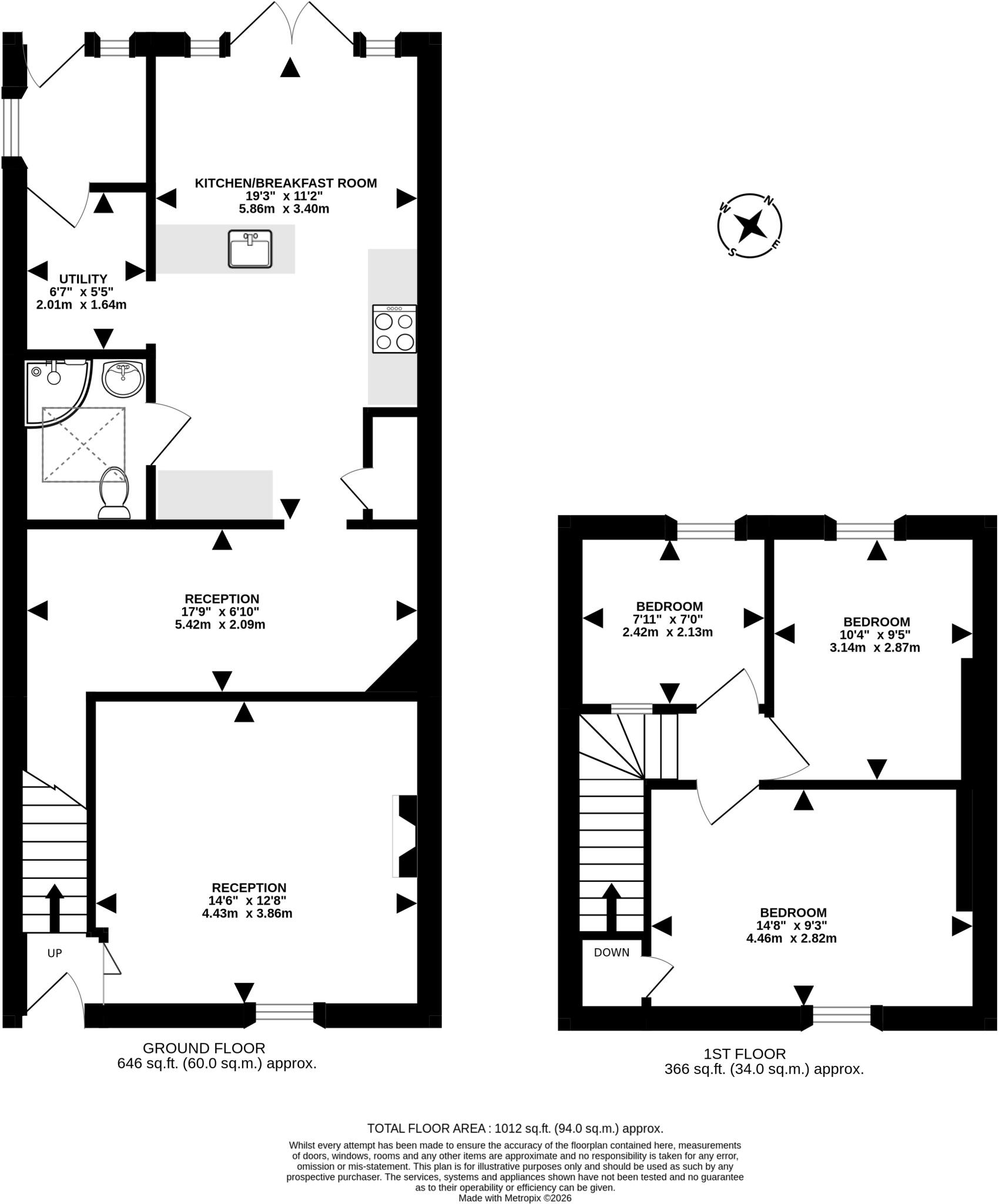 Railway Terrace, Builth Road, Builth Wells, Powys floorplan