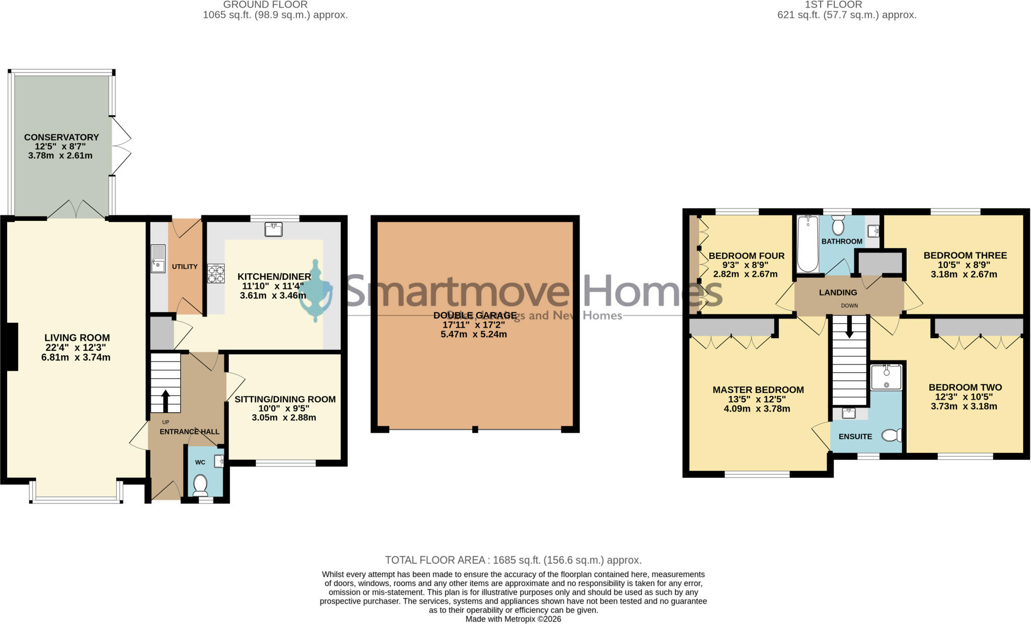 Priory Way, Ripley floorplan