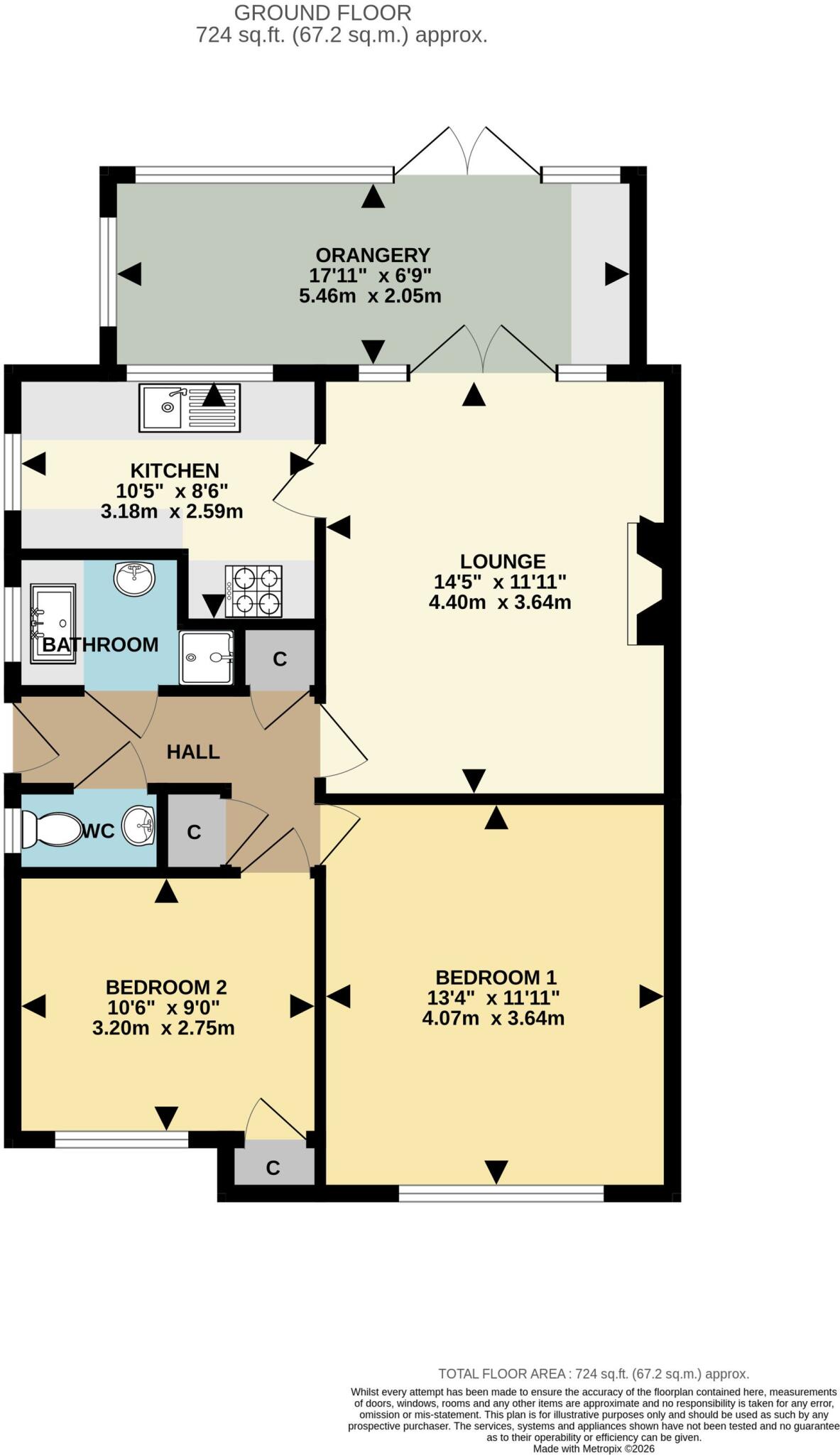 Gayhurst Drive, Sittingbourne, ME10 floorplan