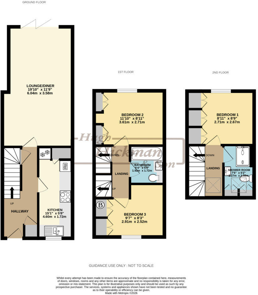 Pebble Close, Hayling Island floorplan