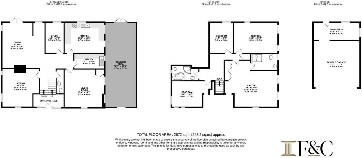 Old Hall Green, Nr Ware floorplan