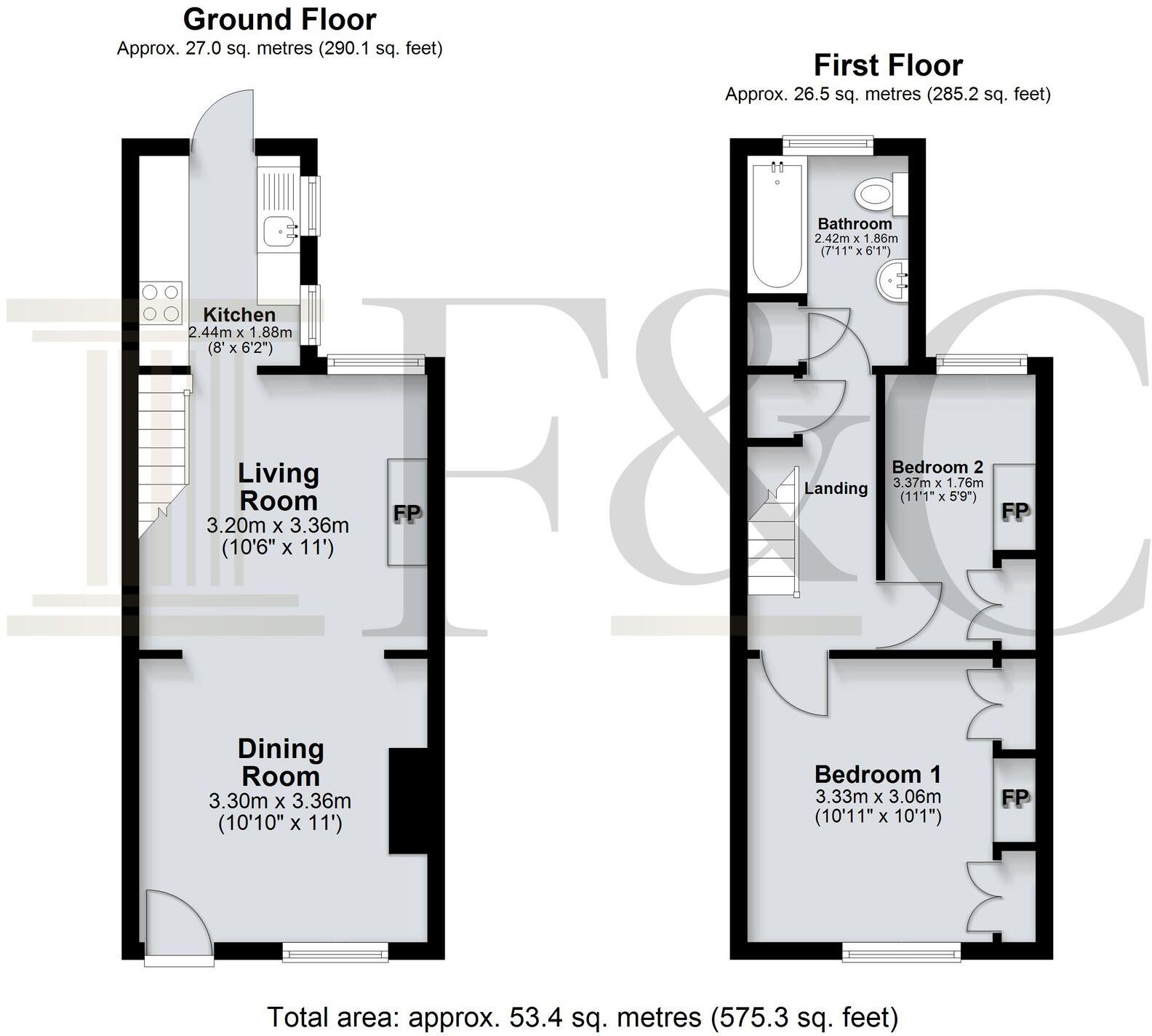 Clifton Street, St. Albans, AL1 floorplan