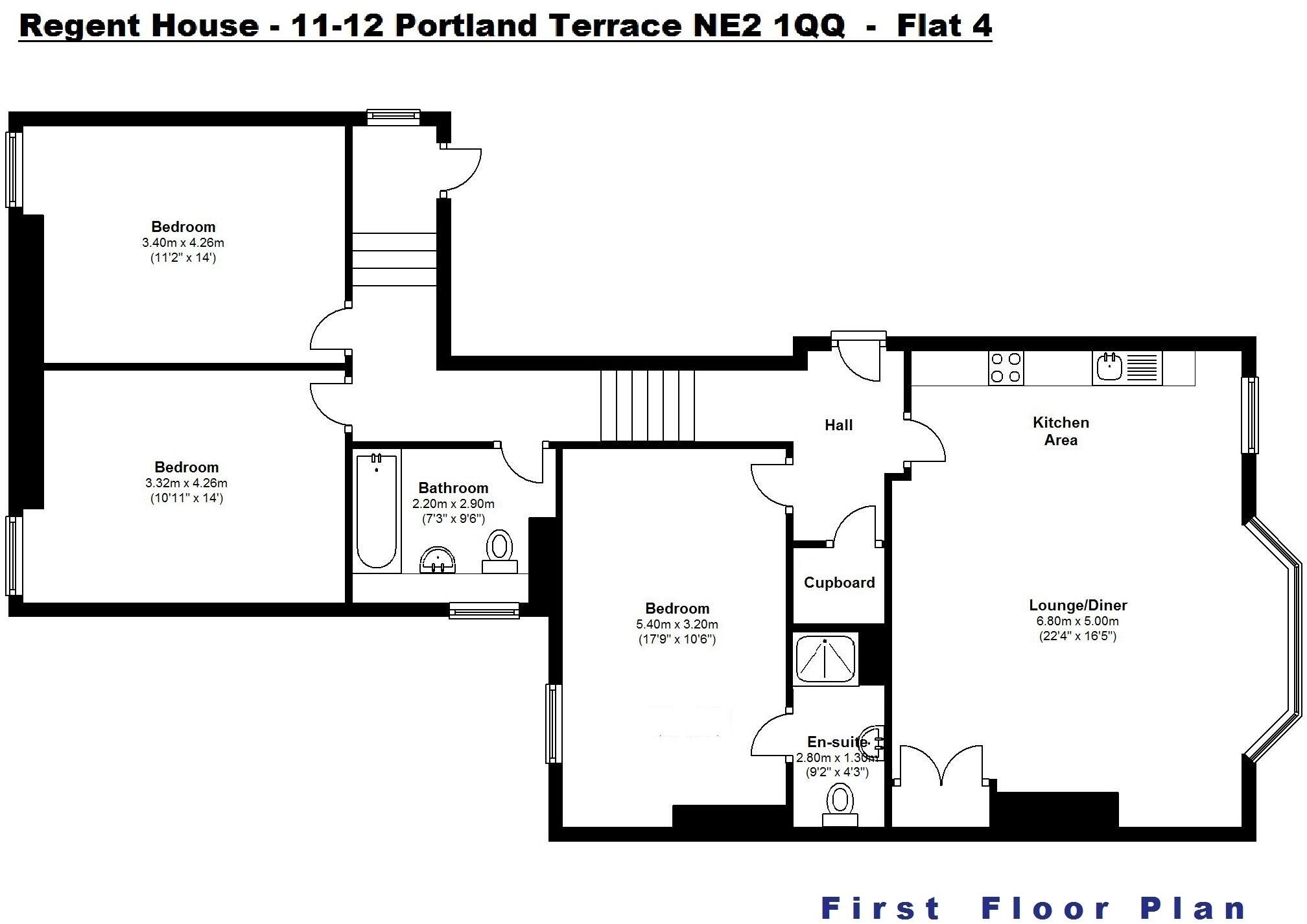Portland Terrace, Jesmond, Newcastle Upon Tyne, NE2 floorplan