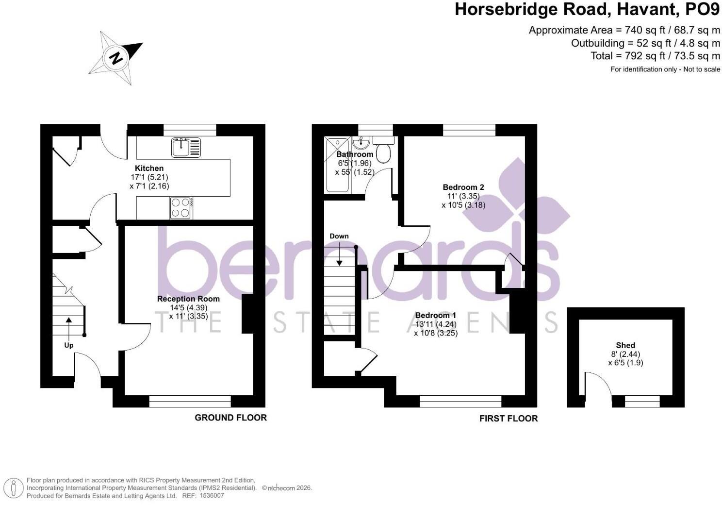 Horsebridge Road, Havant floorplan