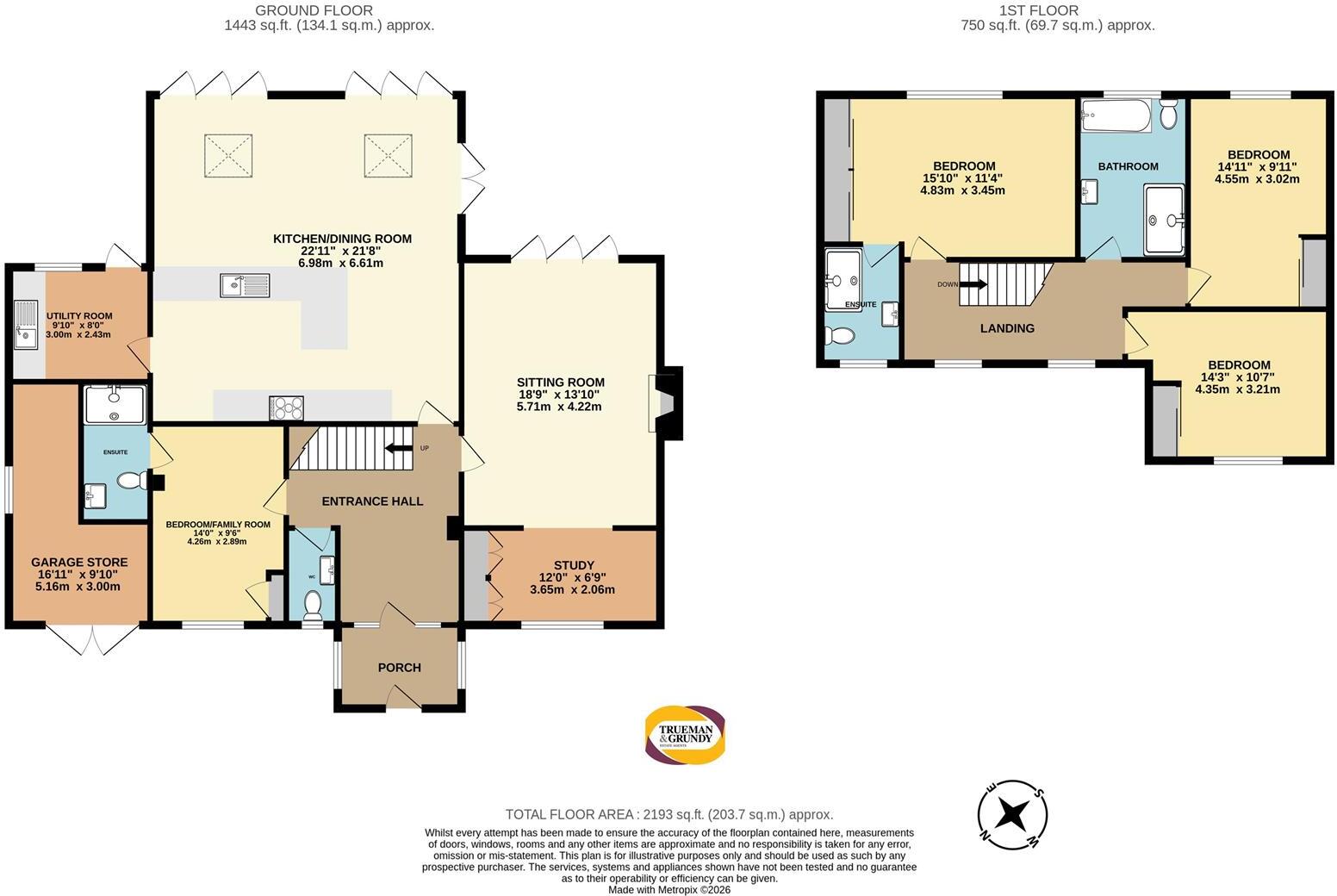 Shortheath Road, Farnham floorplan