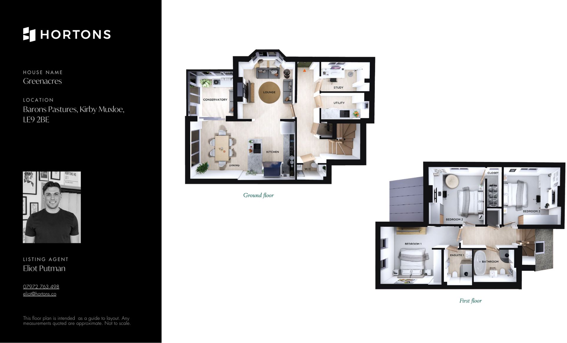 Barons Pastures, Kirby Muxloe, LE9 floorplan