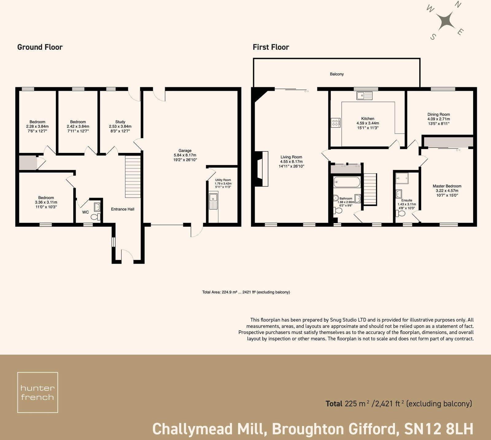 Challeymead, Melksham floorplan