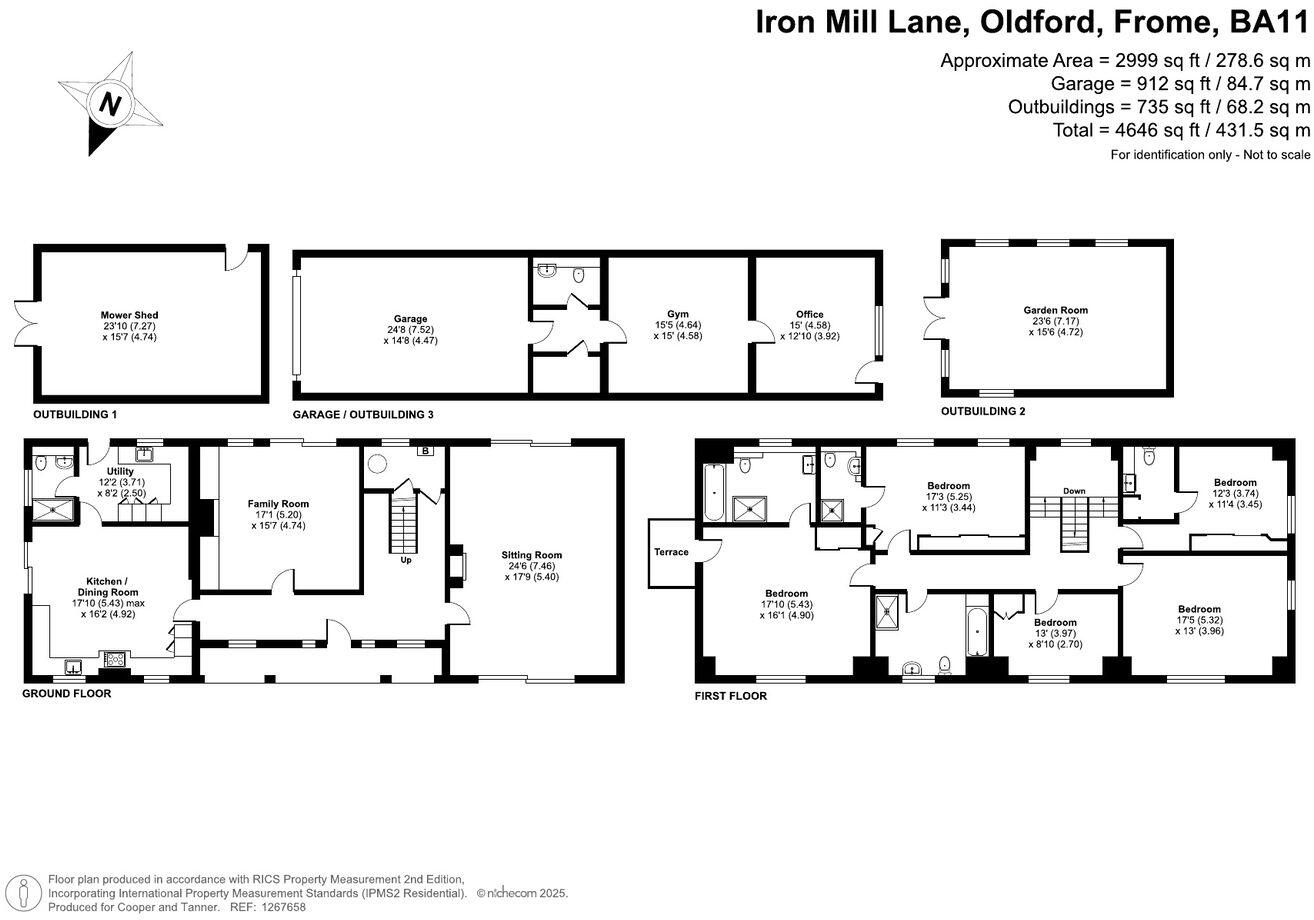 Impressive house set in beautiful grounds, Near Frome, Frome, BA11 floorplan