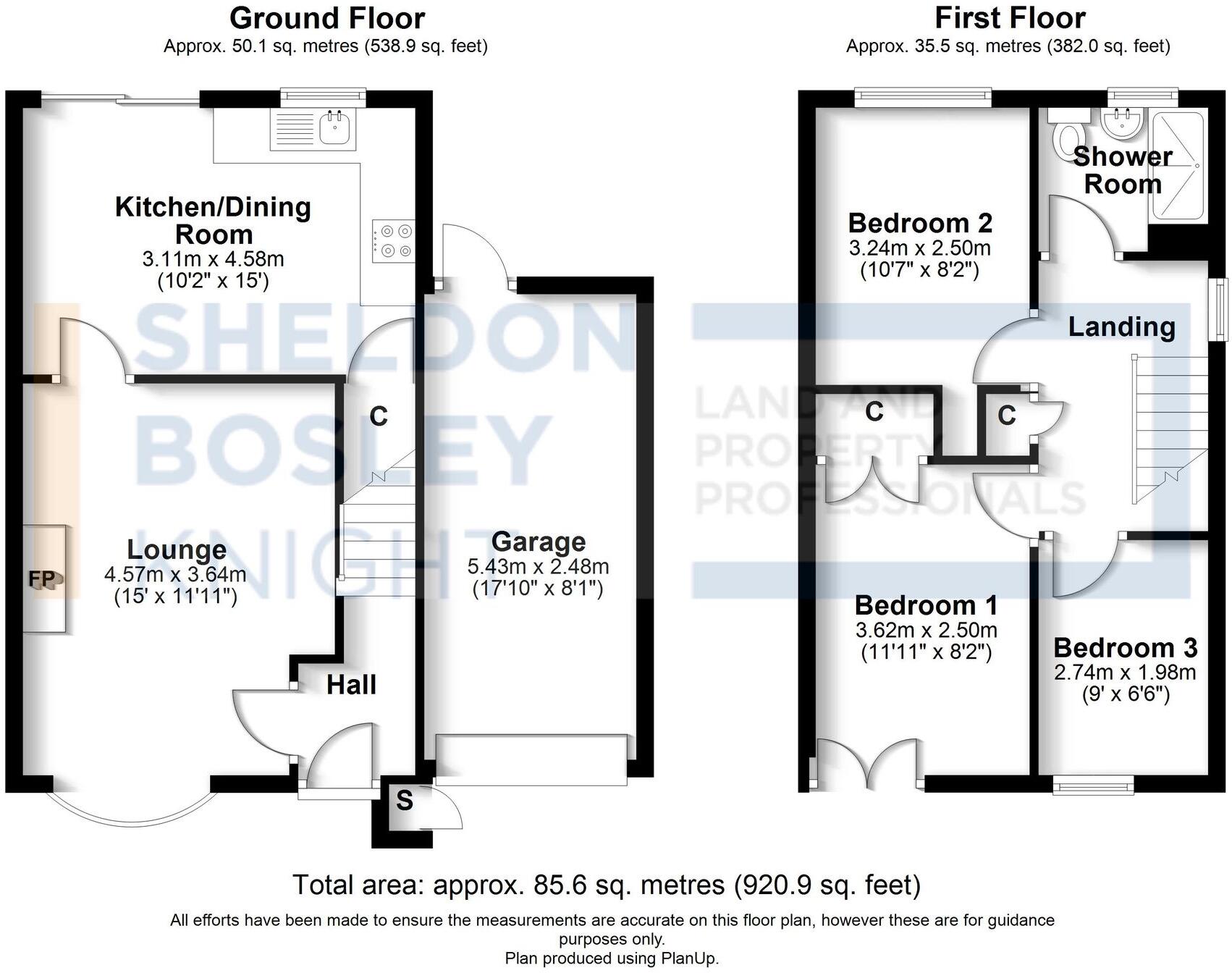 Hazel Avenue, Evesham, WR11 floorplan