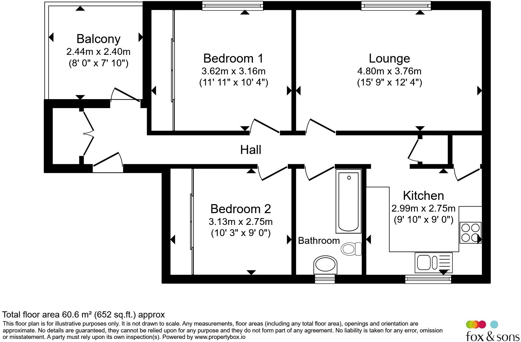 Moots Lane, BRIDGWATER floorplan
