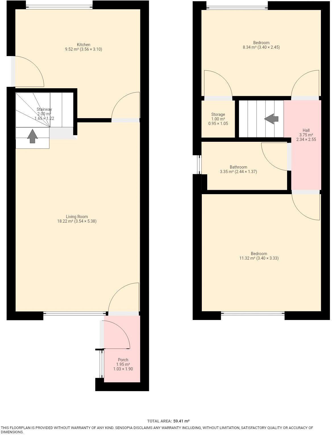 Upperfield Road, Maltby, Rotherham, S66 8BG floorplan