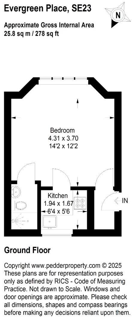 Evergreen Place, SE23 floorplan