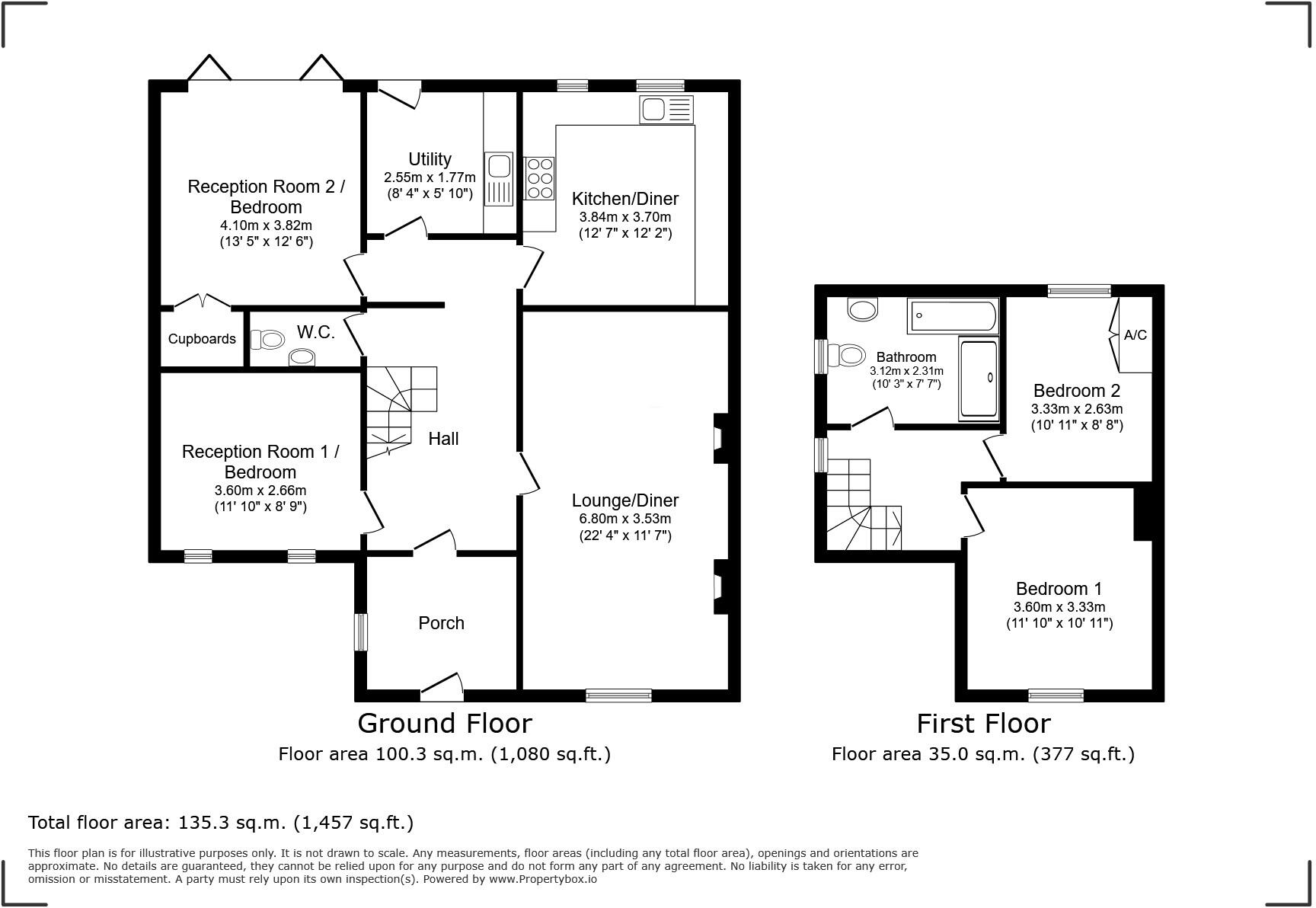 Colchester Road, Halstead floorplan