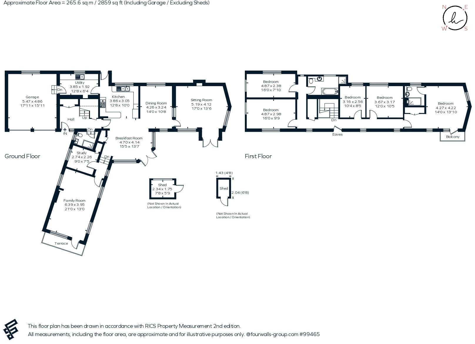North Heath Lane, Horsham, RH12 floorplan