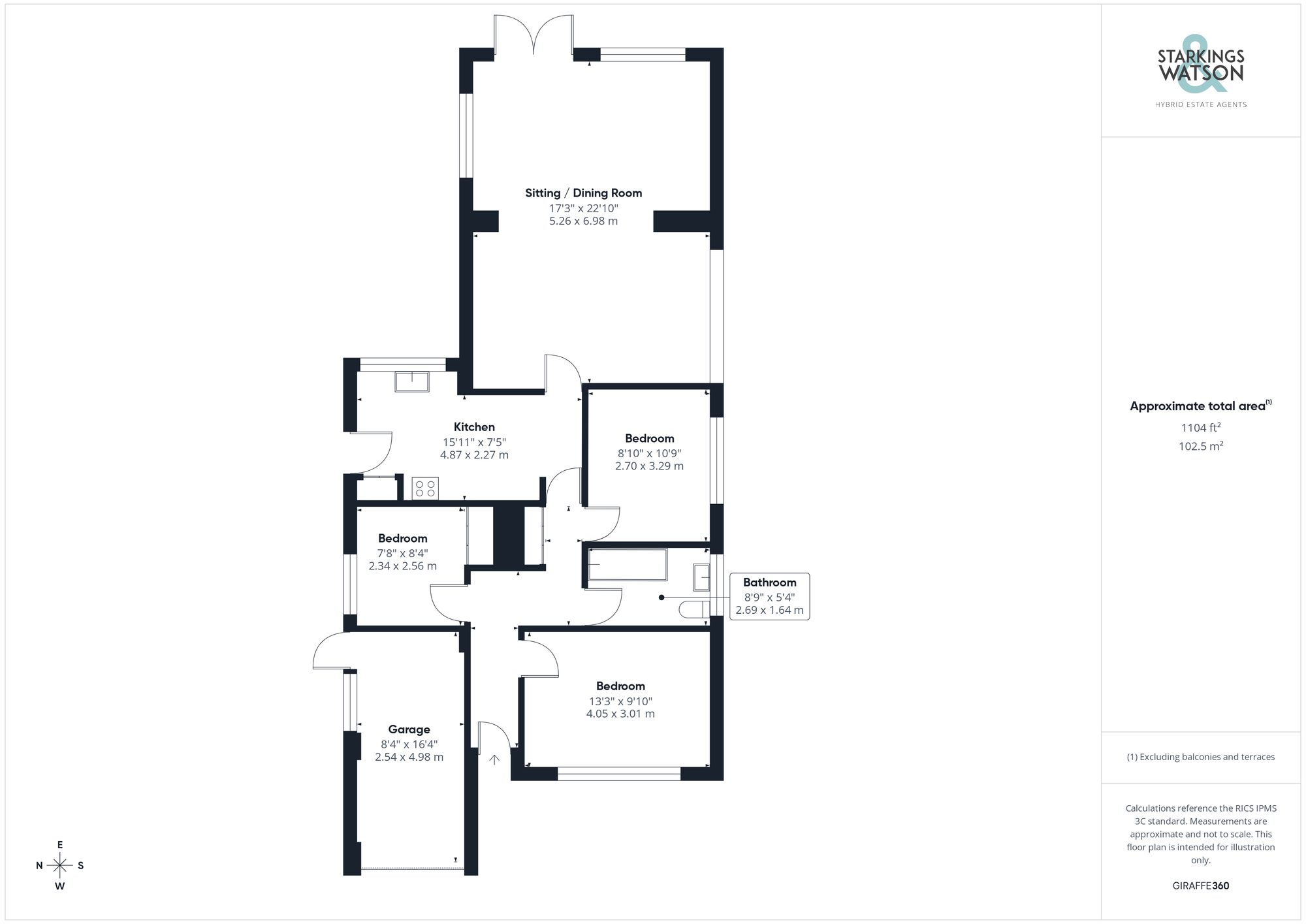 West View Gardens, Gislingham, Eye floorplan
