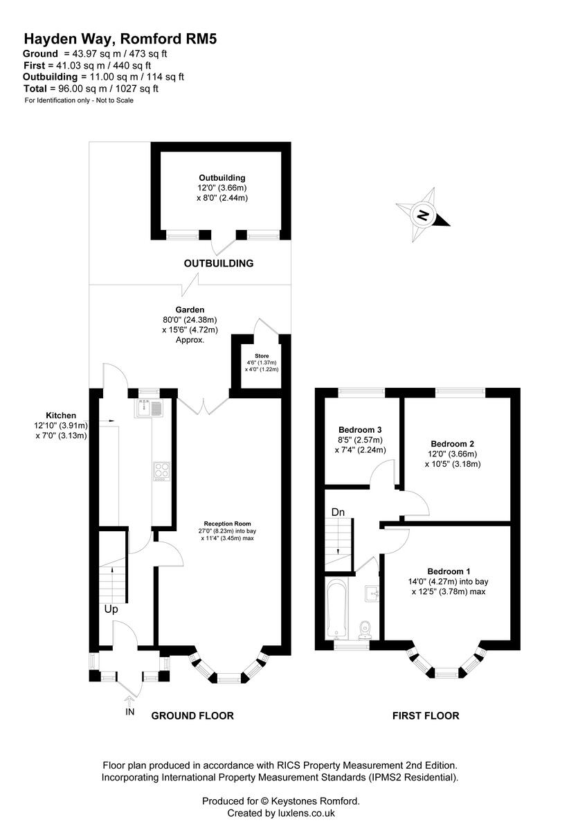 Hayden Way, Collier Row, RM5 floorplan