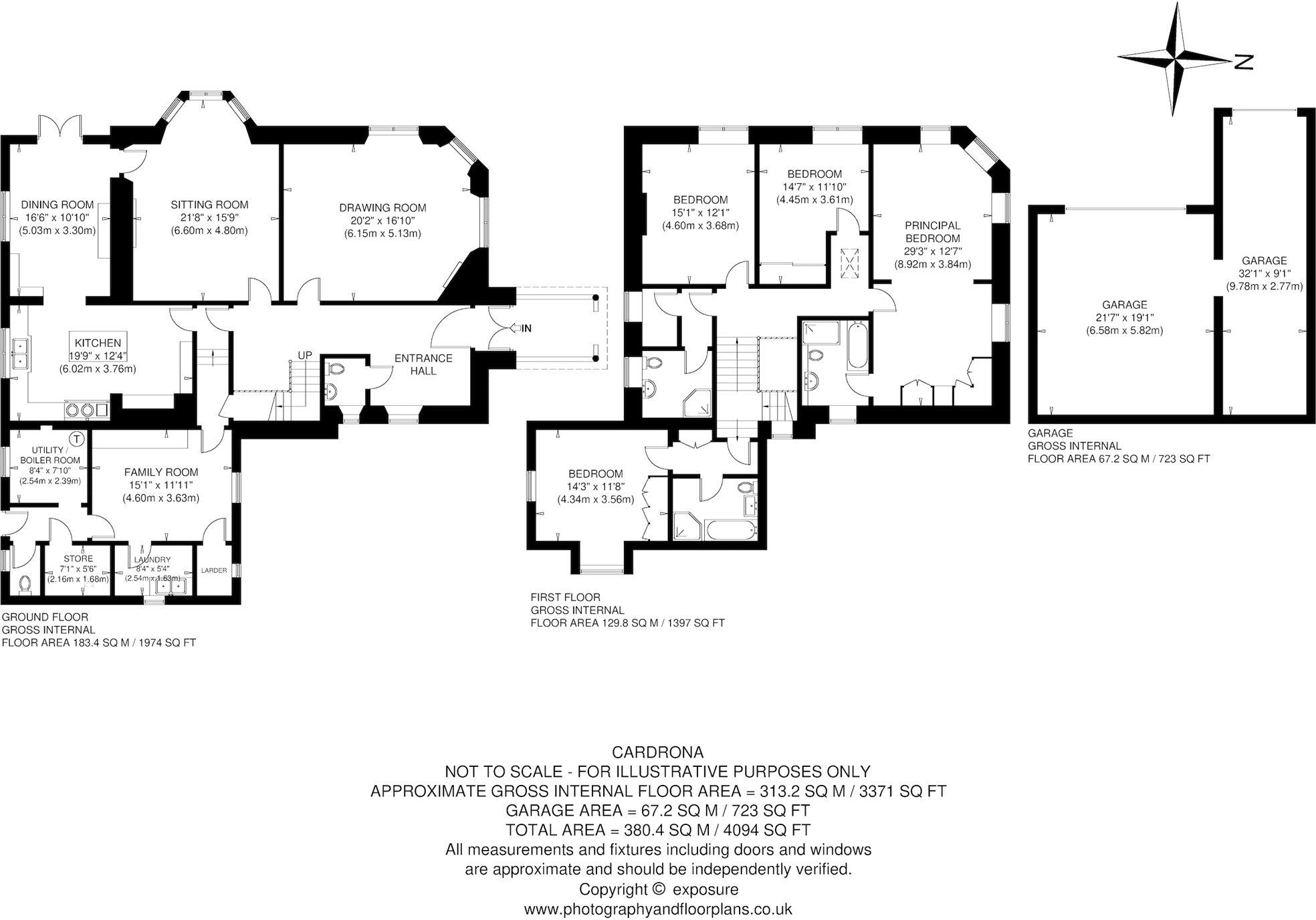 Cardrona, Glen Road, Dunblane, Stirlingshire floorplan