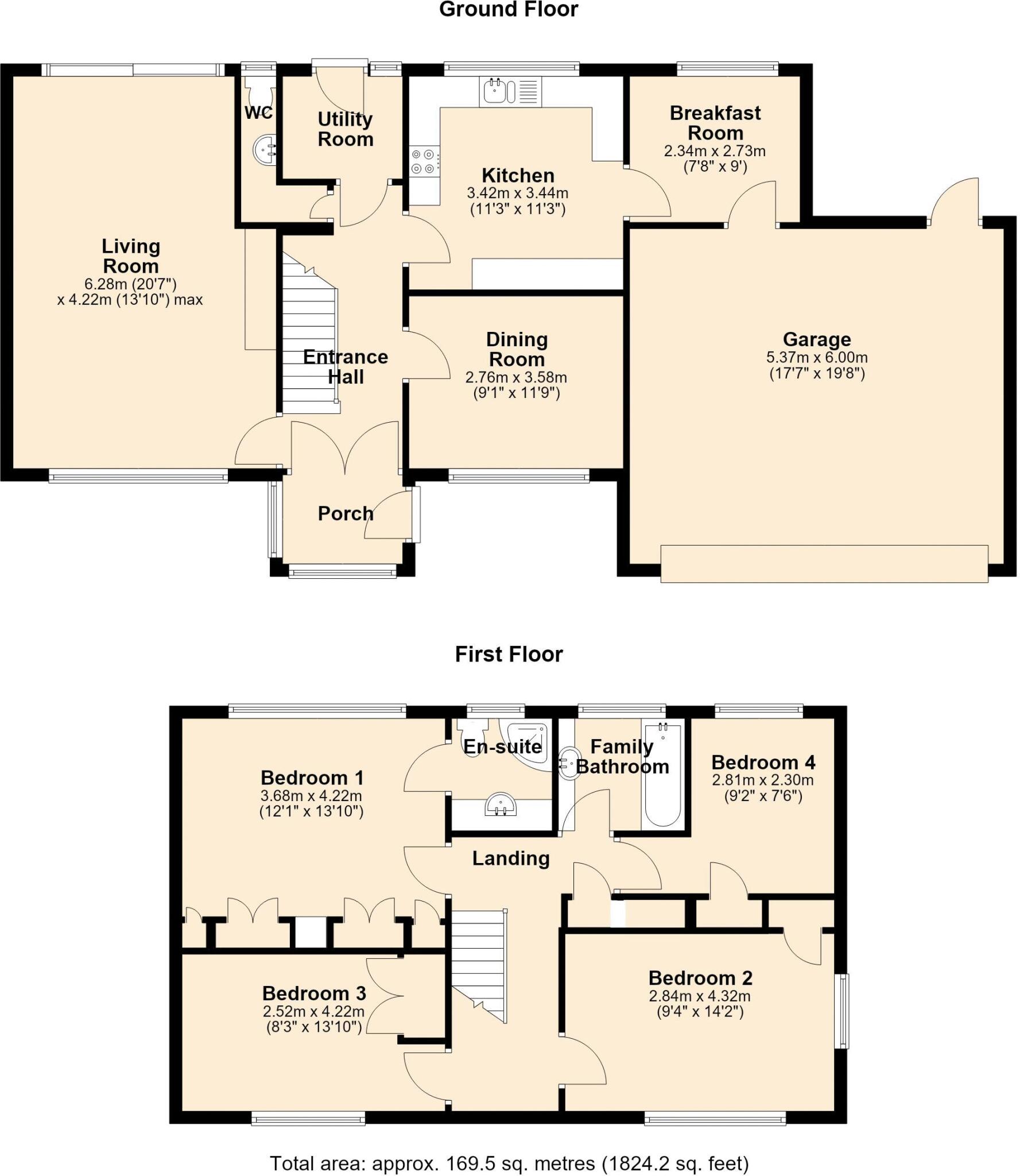 Bourne End - Exclusive Private Road floorplan