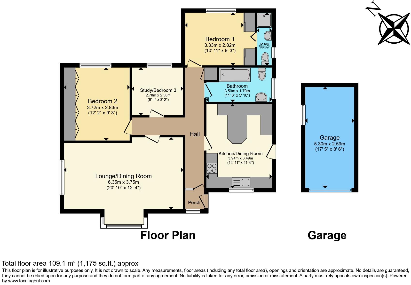Hatlex Drive, Lancaster, LA2 floorplan
