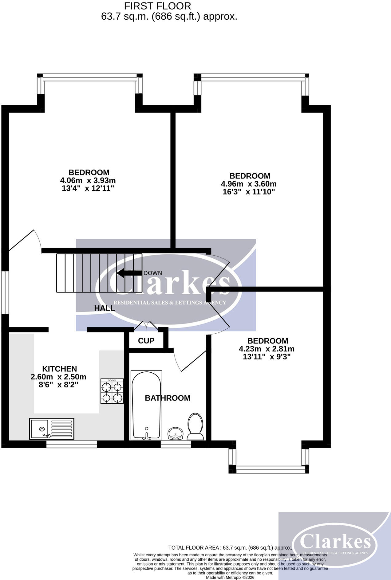 The Avenue, Moordown, Bournemouth floorplan