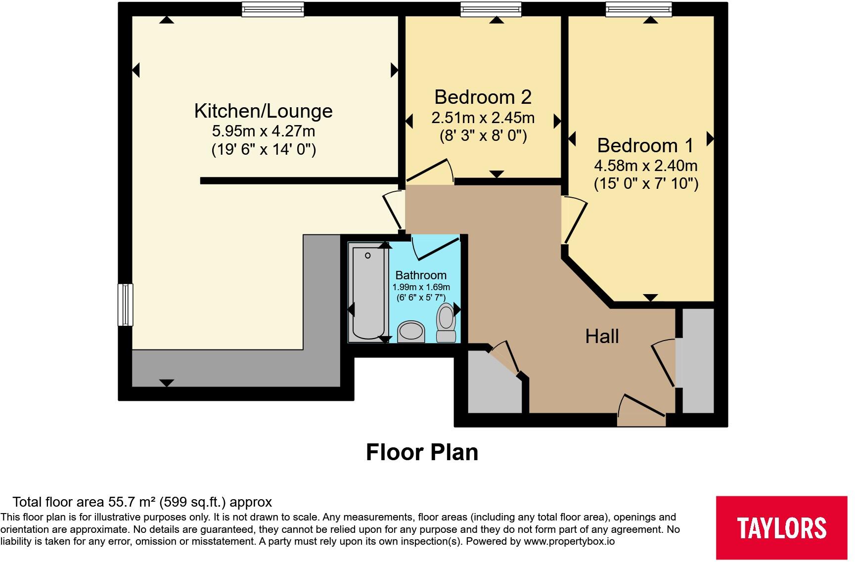 Gloucester Road North, Bristol, Gloucestershire, BS7 floorplan