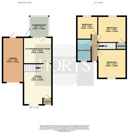 Gallery Close, Northampton floorplan