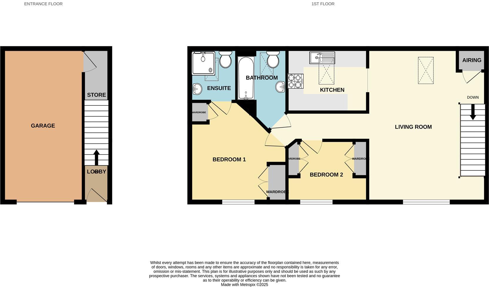 Manor Way, Tavistock floorplan