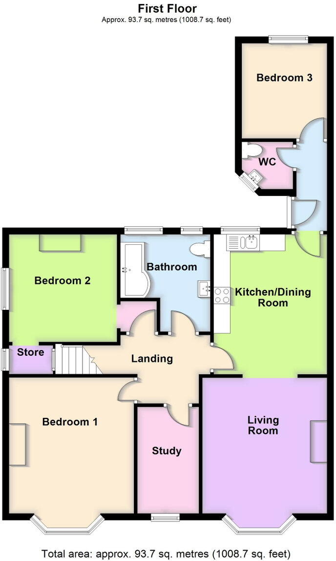 Manchester Road, Southport floorplan