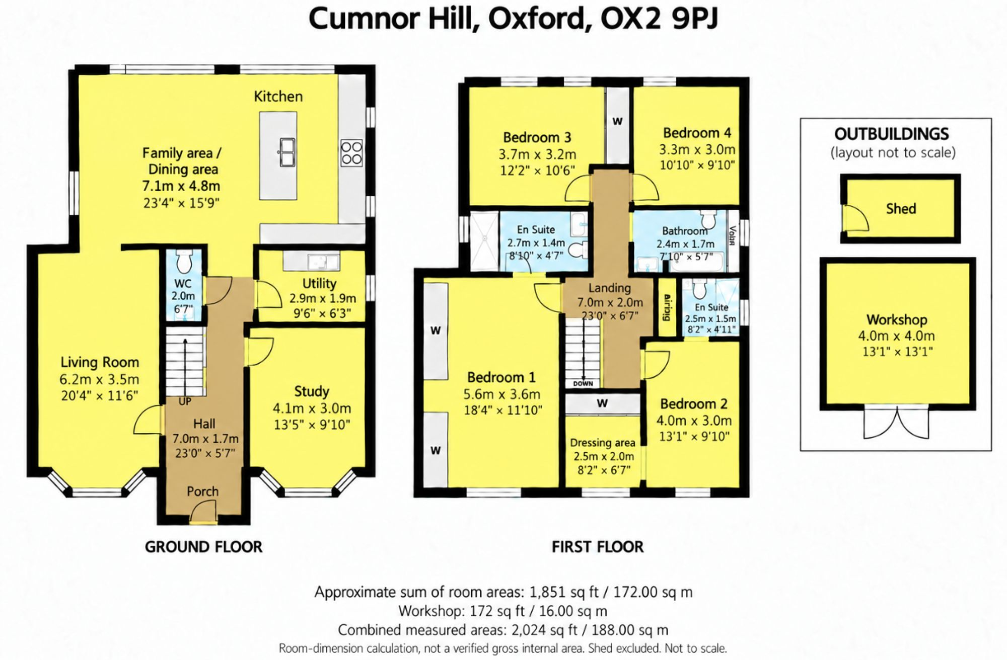 Cumnor Hill, Oxford, OX2 floorplan