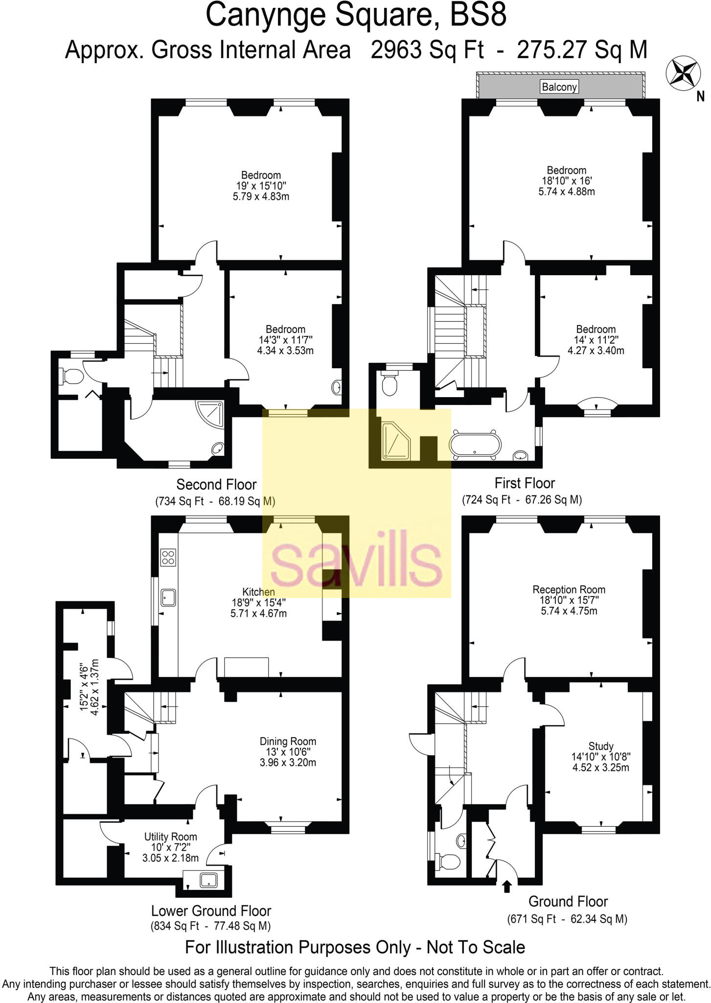 Canynge Square, Clifton, Bristol, BS8 floorplan