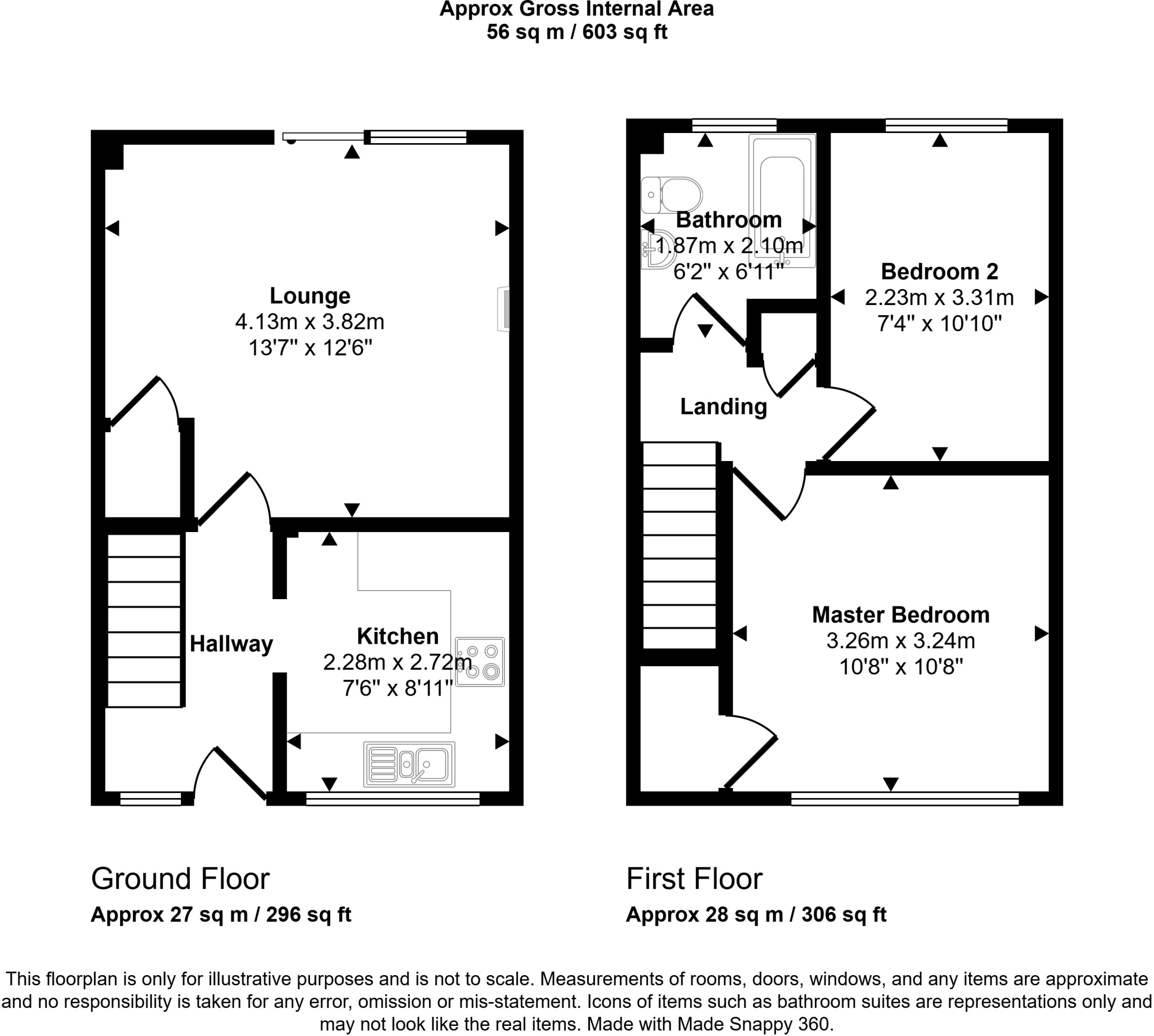 Sunnybank Crescent, Brinsworth, S60 5JJ floorplan