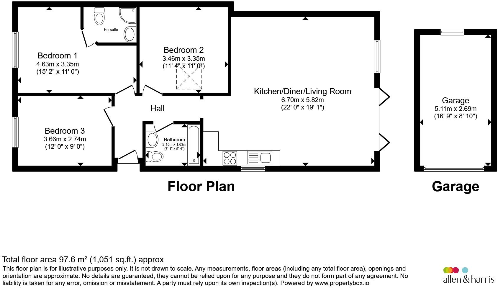 Sunningdale Road, Swindon floorplan