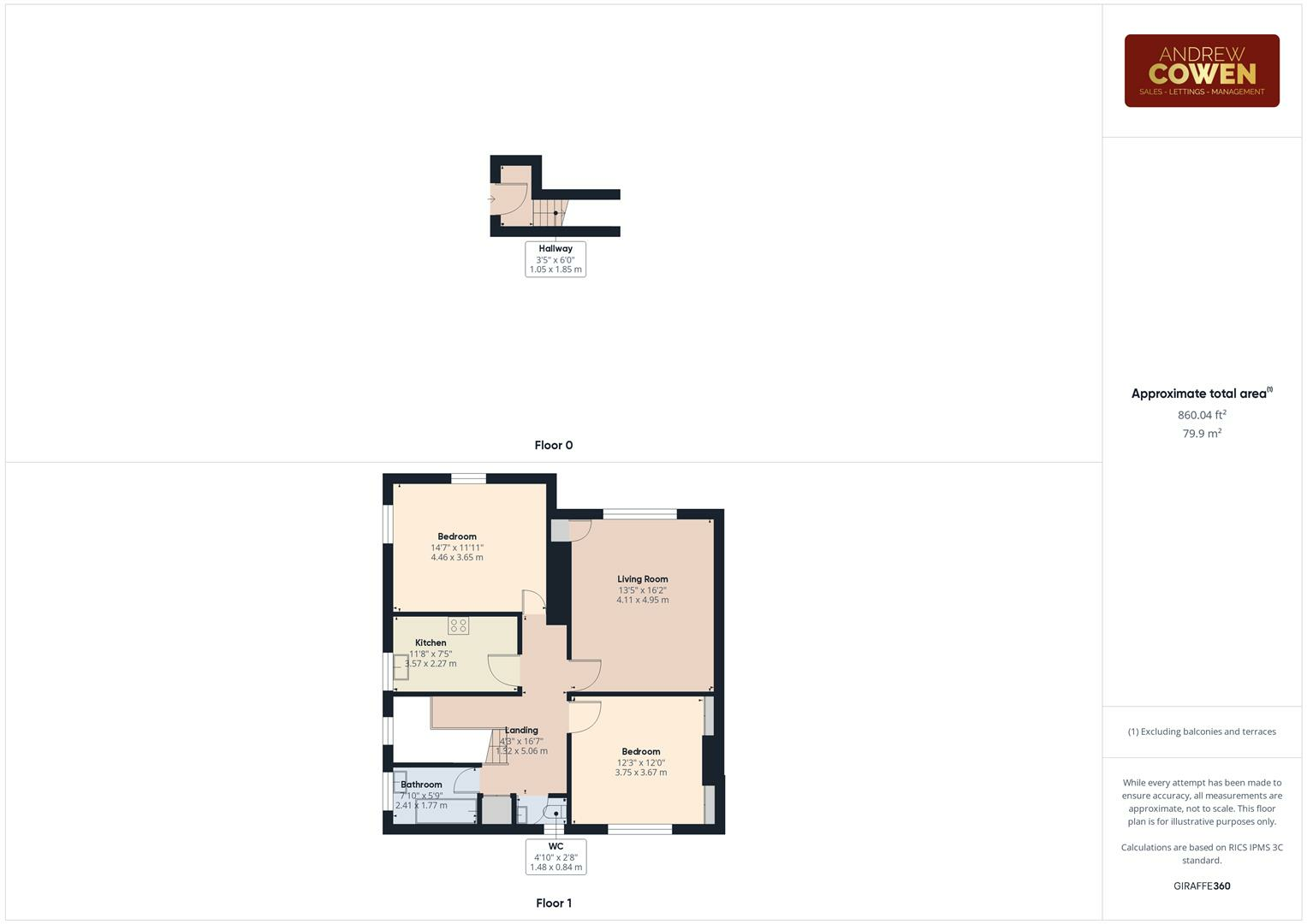 Esplanade Road, Scarborough floorplan