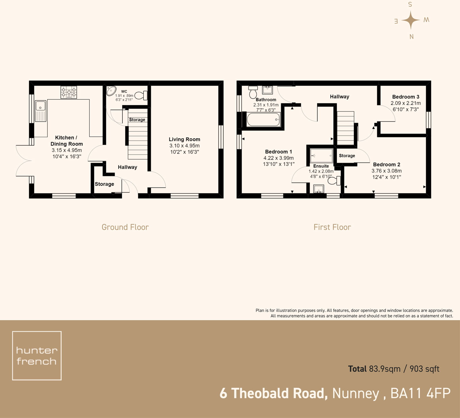 Theobold Road, Nunney, BA11 4FP floorplan