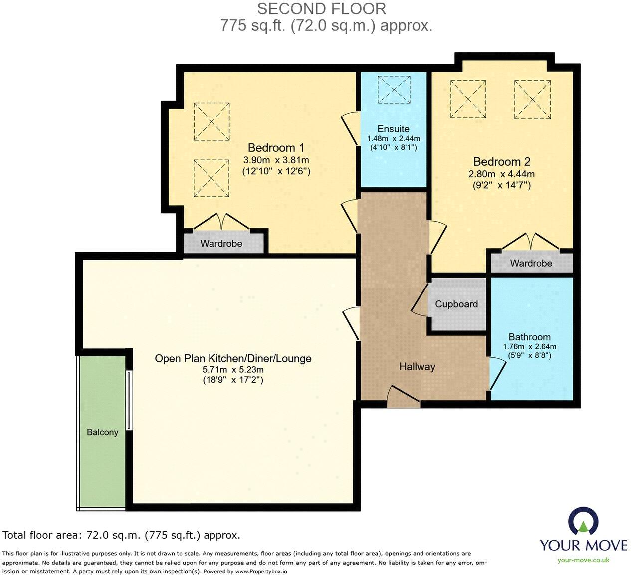Broomfield Road, Bexleyheath, DA6 floorplan