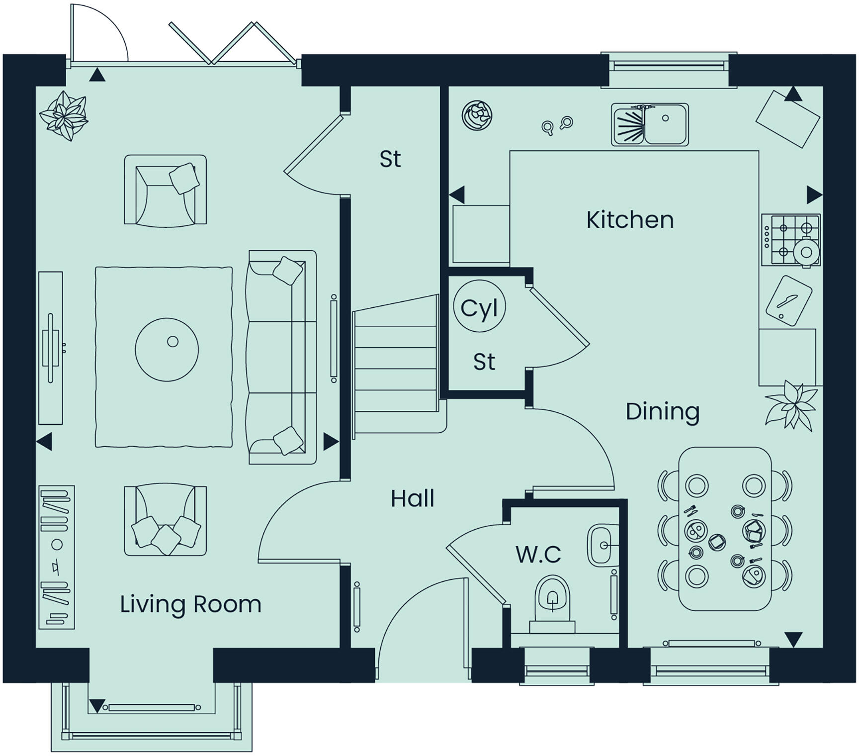 Poets Garden,
Nether Stowey,
Somerset,
TA5 1DN floorplan