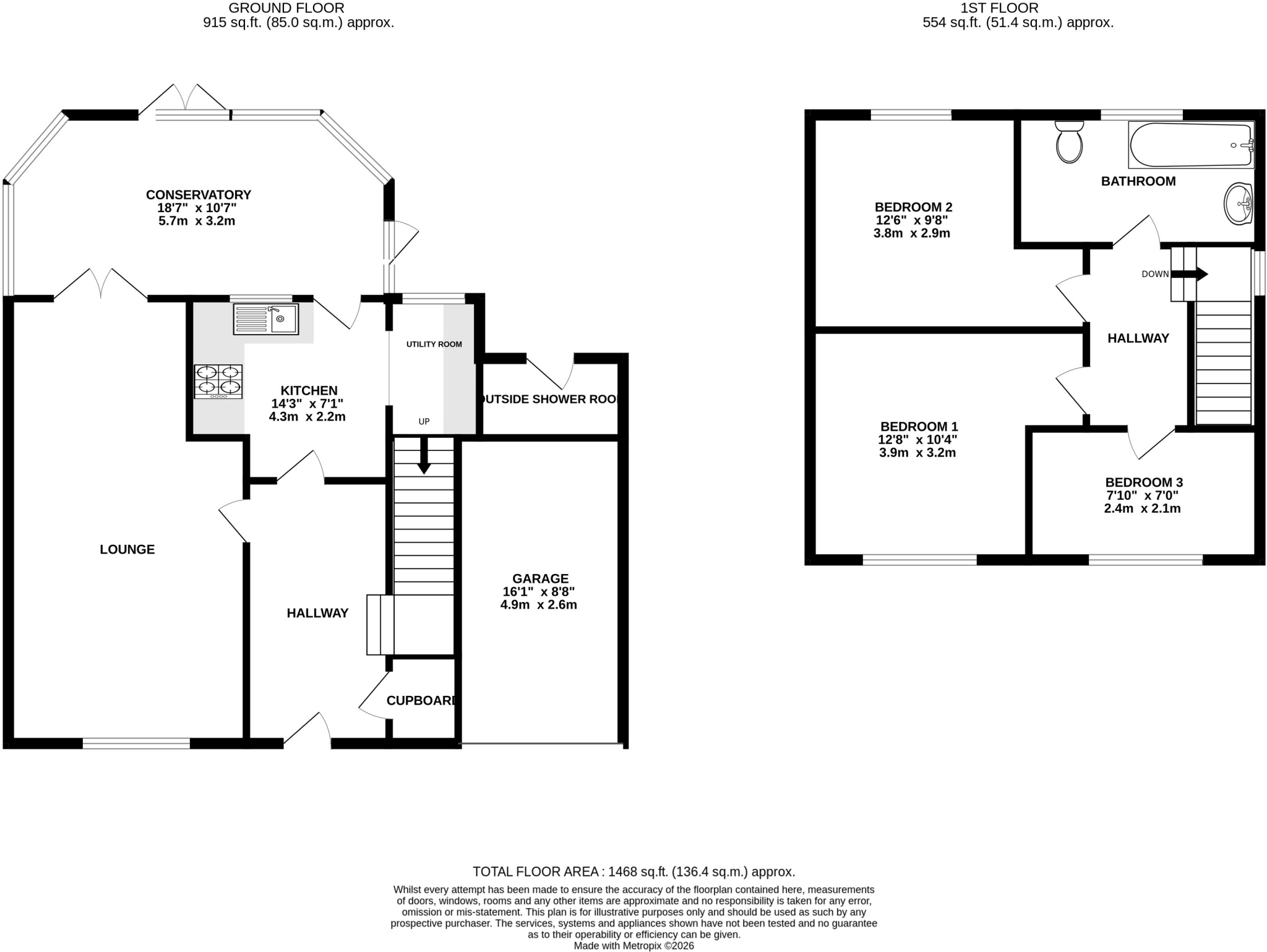 Claythorne Drive, Gainsborough floorplan