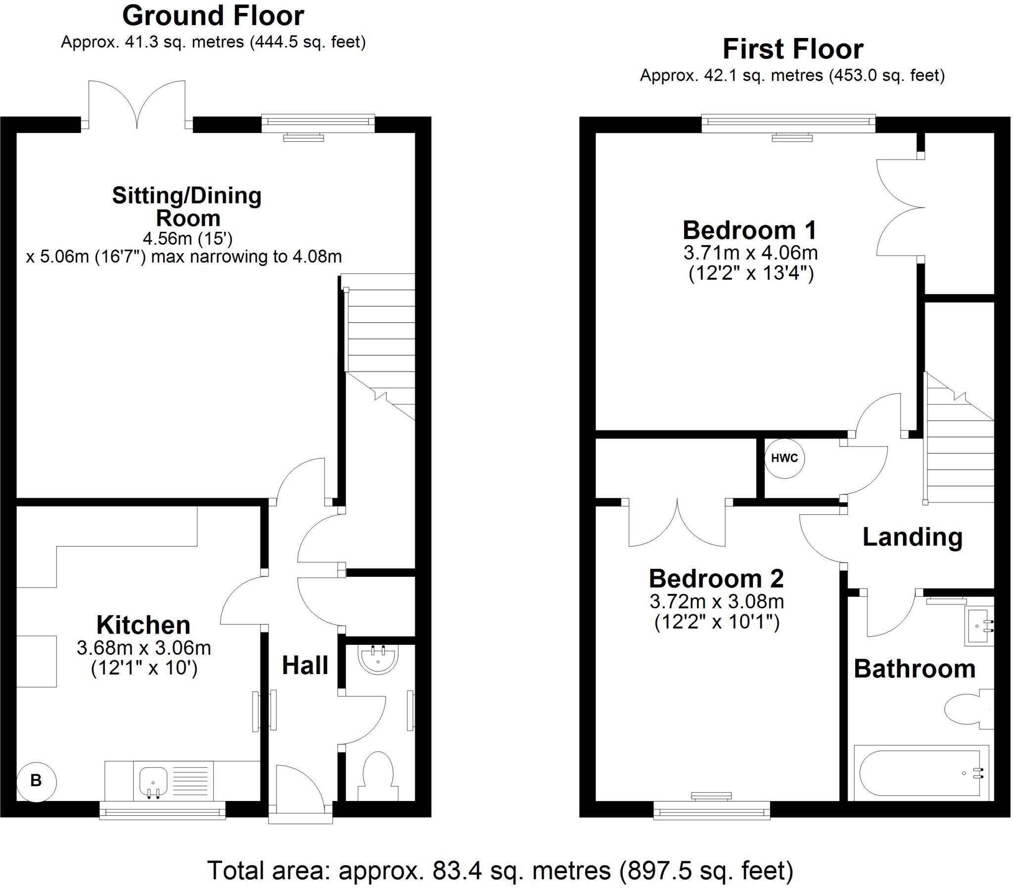 Aureole Walk, Newmarket floorplan
