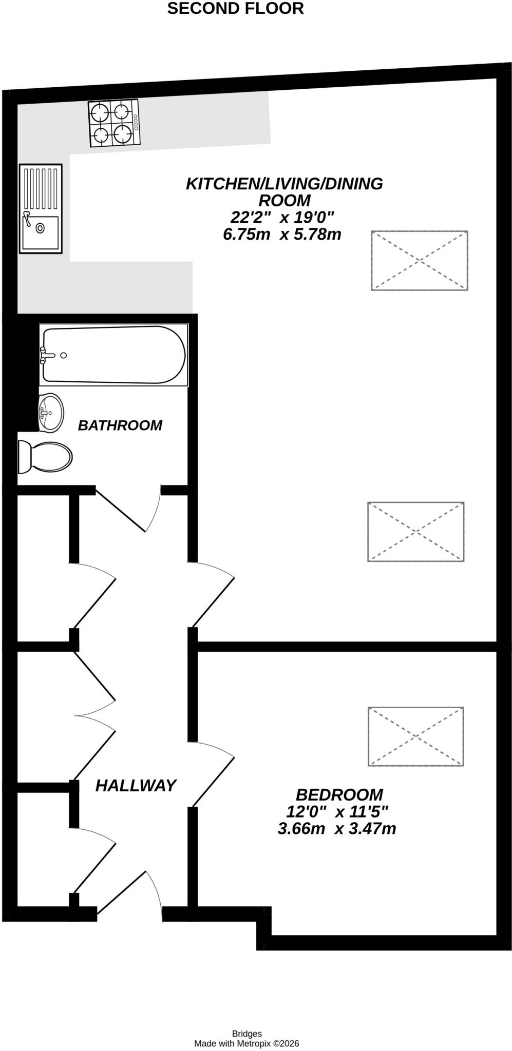 High Street, Odiham, Hook, Hampshire, RG29 floorplan