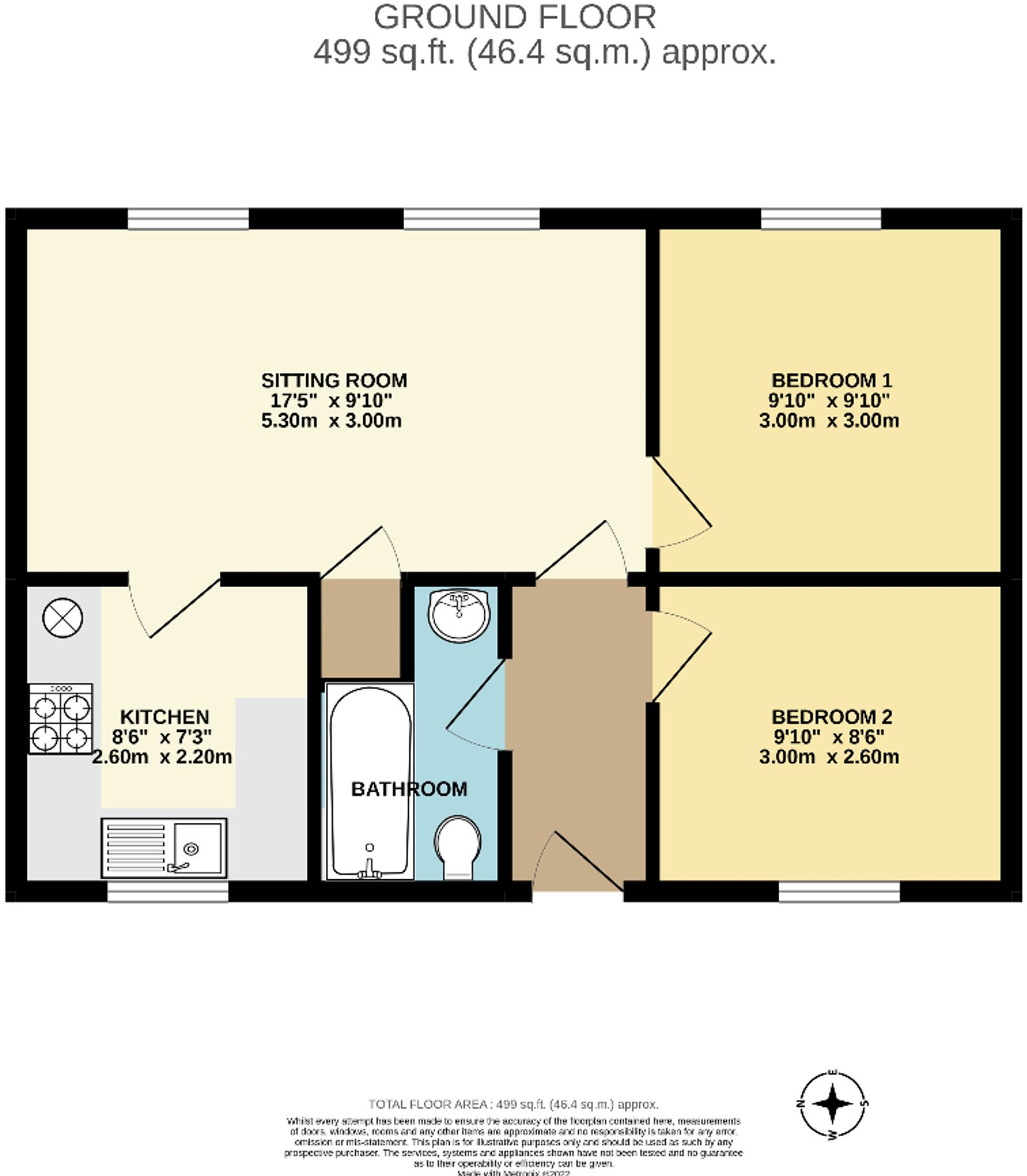 Old Street, Ludlow, SY8 floorplan