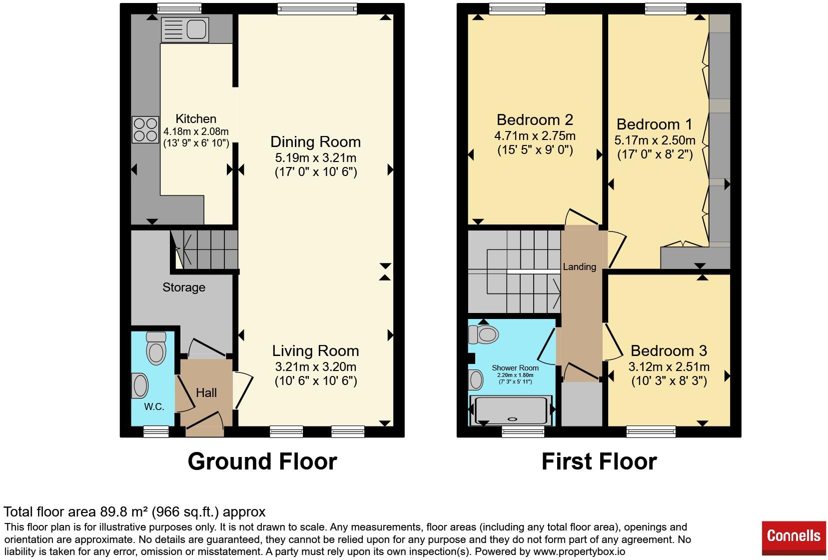 Chandos Crescent, Edgware floorplan