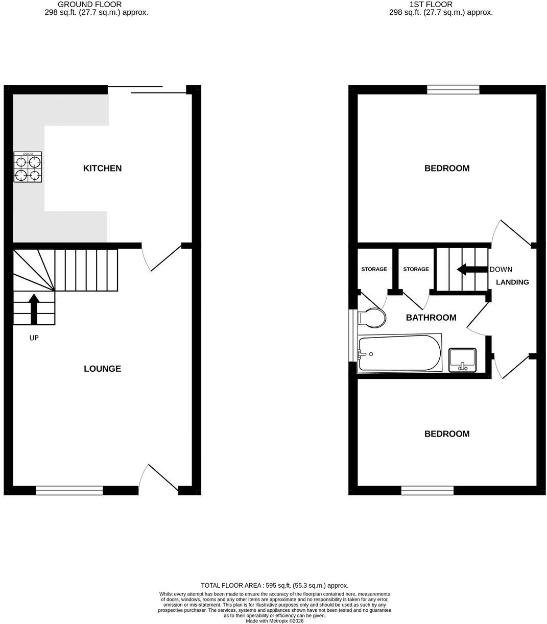 4, Alma Chase, Terrington St Clement, King's Lynn, PE34 floorplan