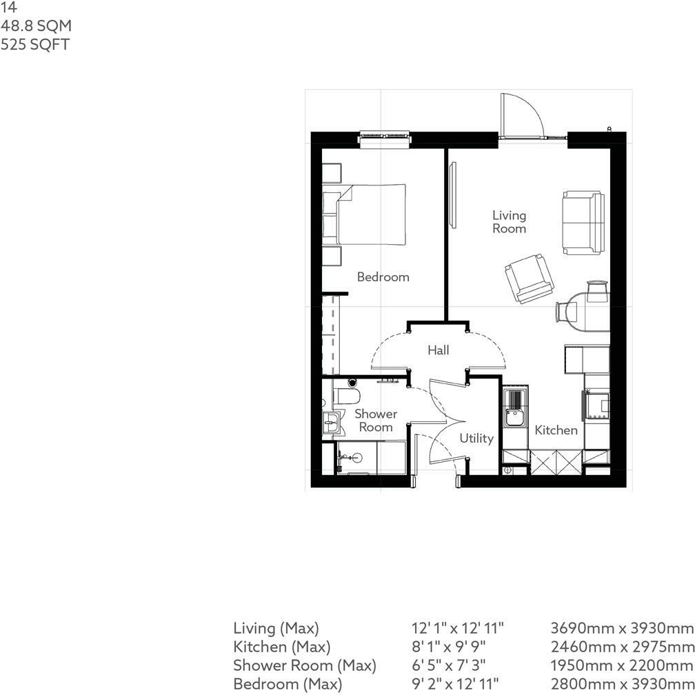 Symonds Grange, Hooton Road, Willaston, Neston floorplan