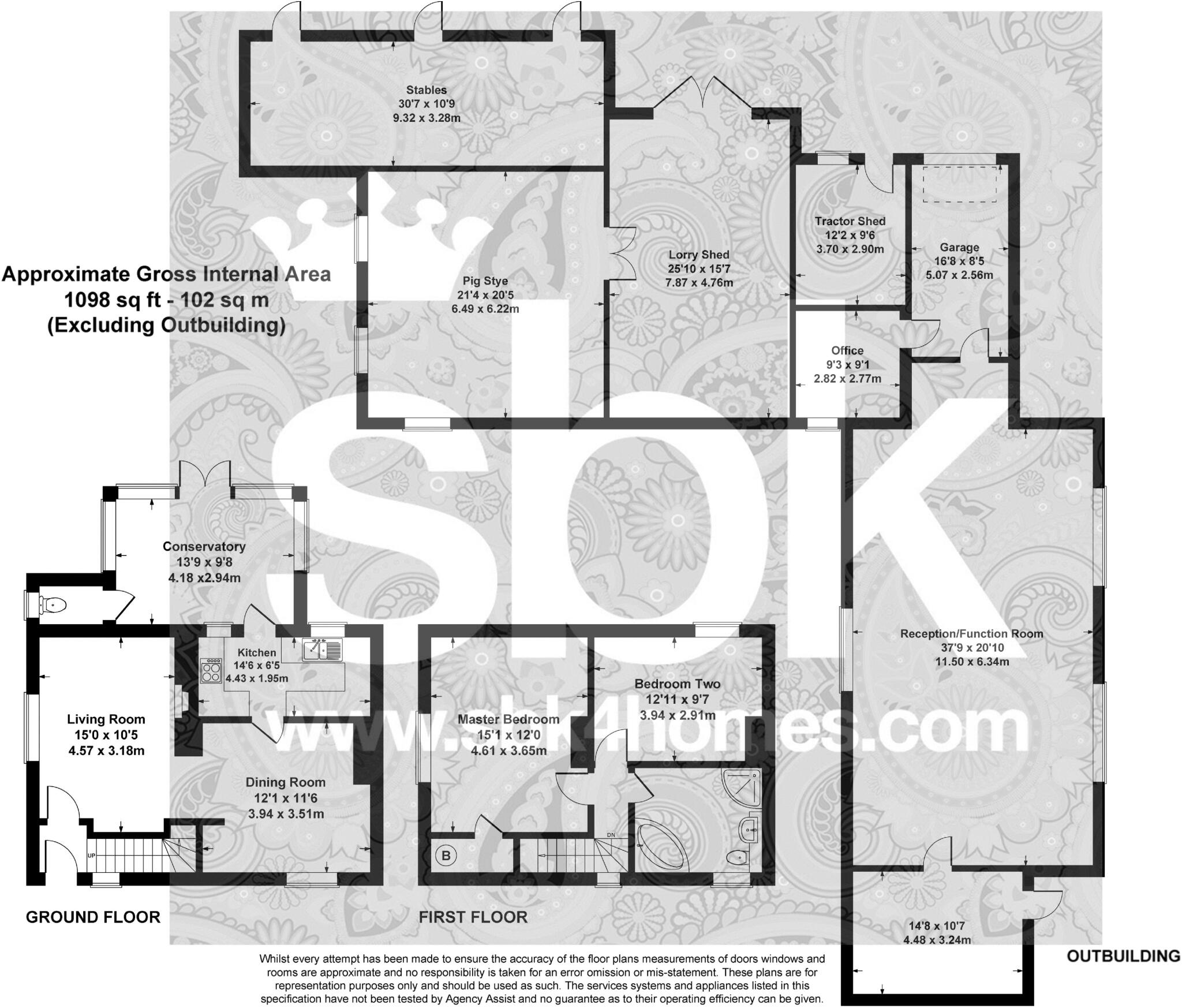 Southampton Road, Fareham floorplan