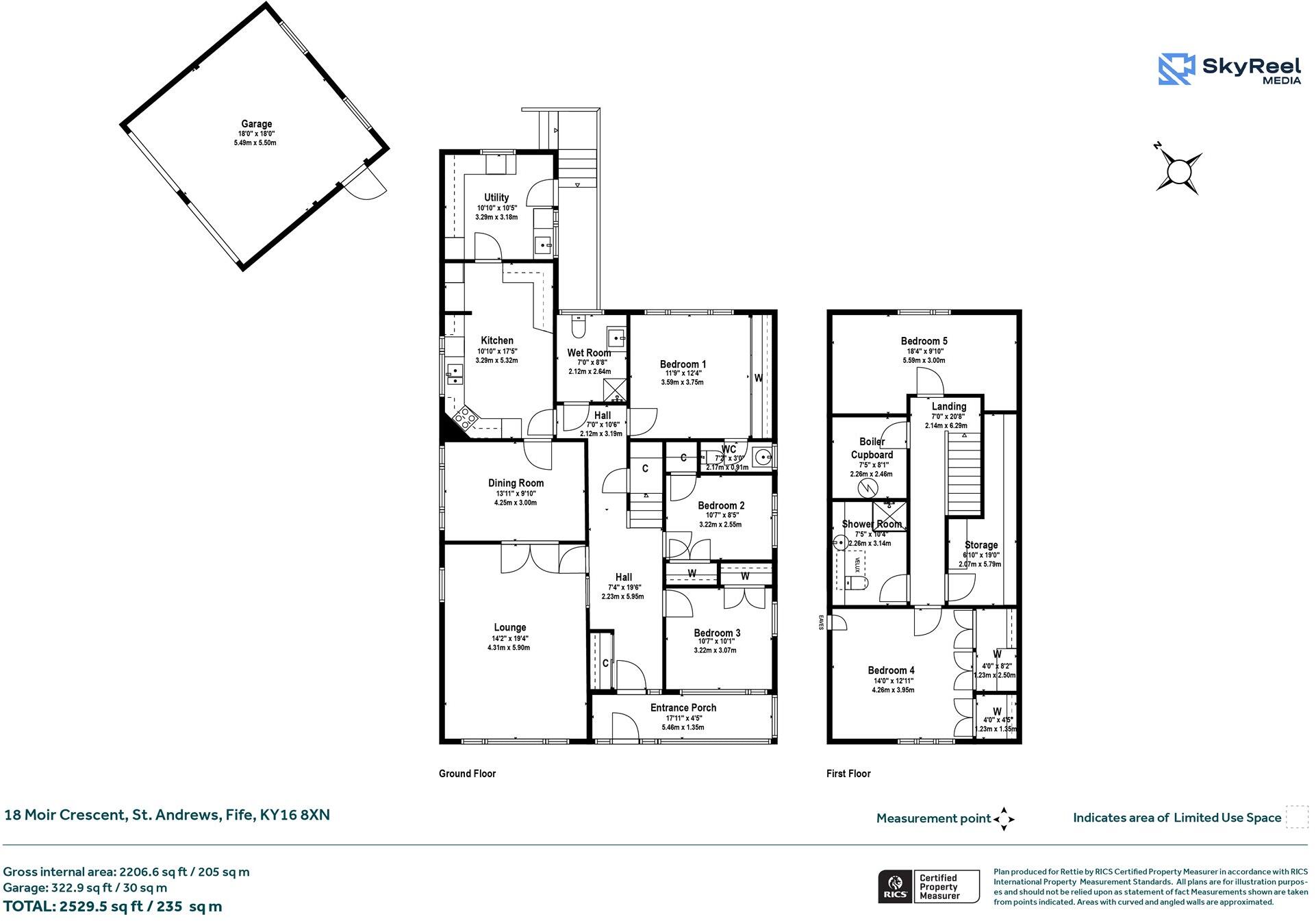 18, Moir Crescent, St. Andrews, Fife floorplan