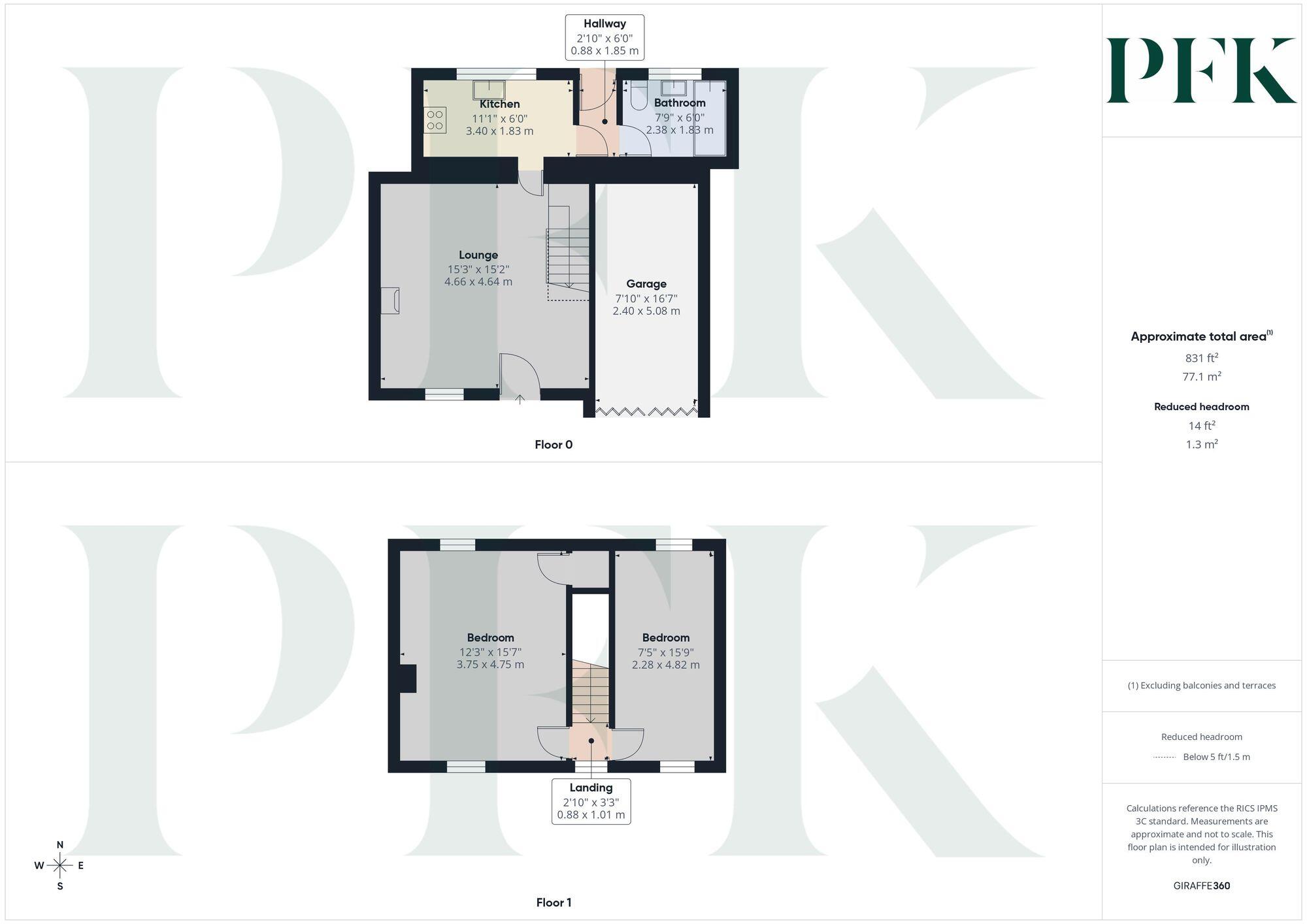 South Street, Cockermouth, CA13 floorplan