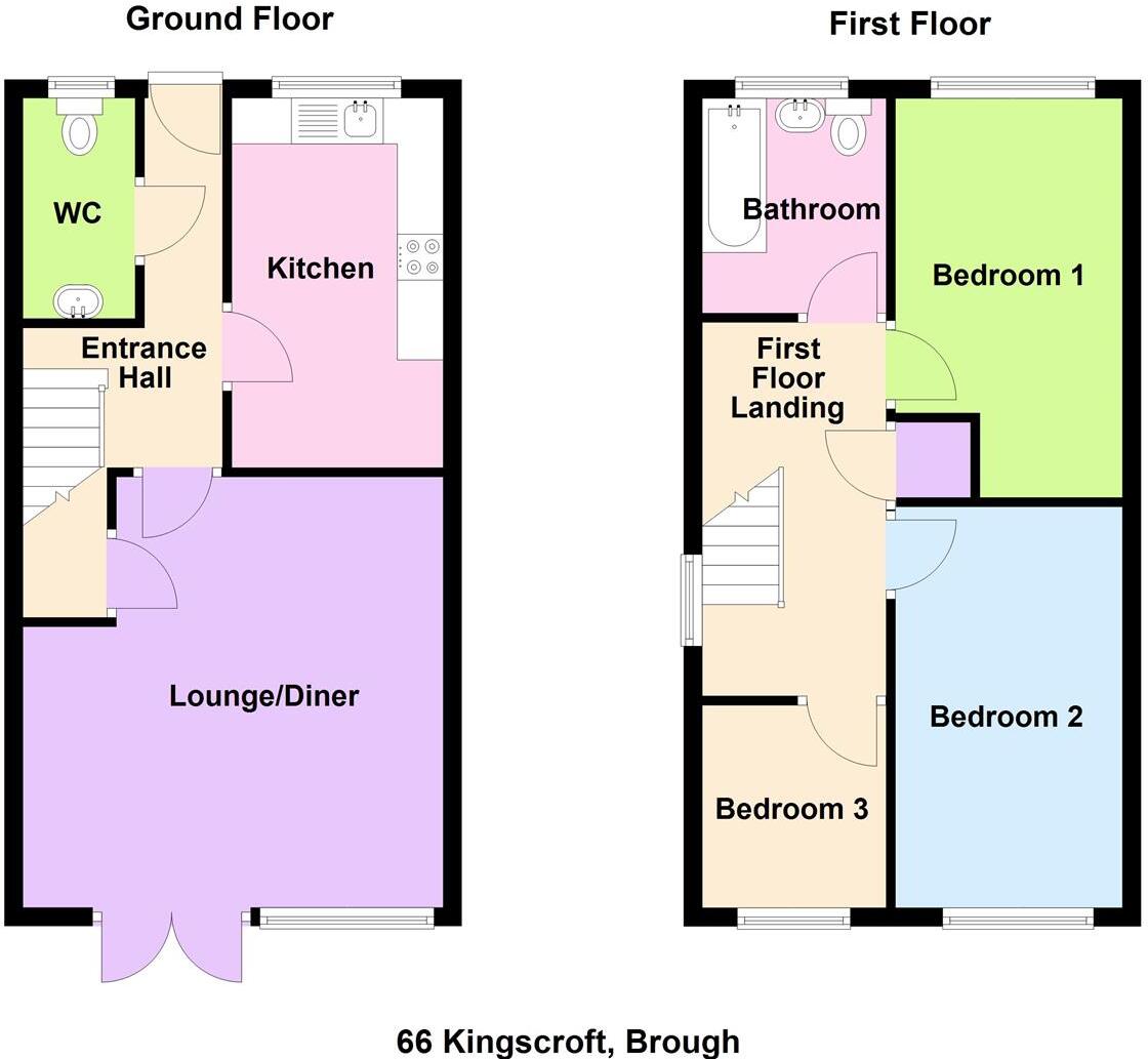 Kingscroft Drive, Welton, Brough floorplan